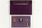 1986 US PROOF SET (WITH BOX)