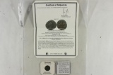 285-310 A.D. MAXIMIAN ANCIENT COIN (FINE)