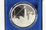 1 OZ. 100 MILL SILVER CLAD MEDAL FREEDOM TOWER