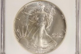 1986 AMERICAN SILVER EAGLE NGC MS69