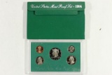 1996 US PROOF SET (WITH BOX)
