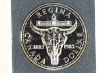 1982 CANADA REGINA SILVER DOLLAR (PF LIKE)