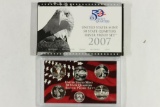 2007 SILVER US 50 STATE QUARTERS PROOF SET WITH