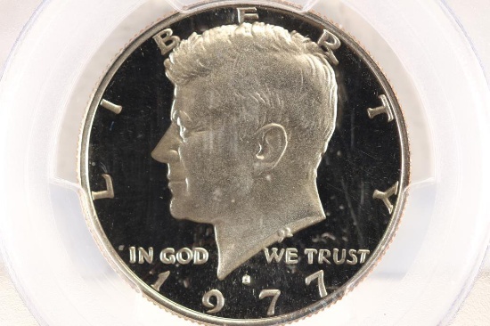 1977-S KENNEDY HALF DOLLAR PCGS PR69 DCAM