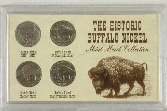 THE HISTORIC BUFFALO NICKEL MINT MARK COLLECTION