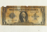 1923 LARGE SIZE $1 SILVER CERTIFICATE BLUE SEAL