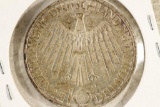 1972 GERMAN 10 MARK SILVER OLYMPIC COIN