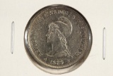 1889 BRAZIL SILVER 500 REIS