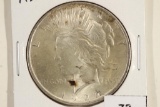 1922 PEACE SILVER DOLLAR WITH TONING SPOTS