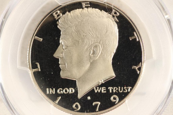 1979-S TYPE I KENNEDY HALF DOLLAR PCGS PR70 DCAM