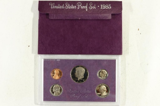 1985 US PROOF SET (WITH BOX)