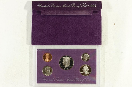 1992 US PROOF SET (WITH BOX)
