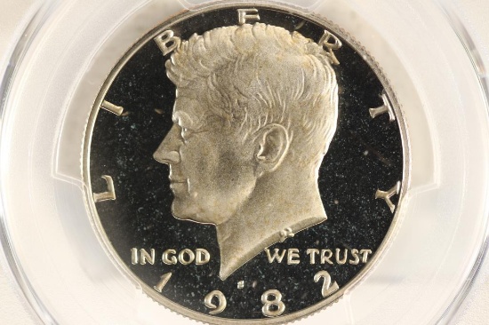 1982-S KENNEDY HALF DOLLAR PCGS PR69 DCAM