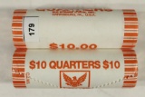 2-$10 ROLLS OF 2005 WEST VIRGINIA & 2006 NEVADA