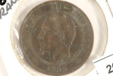 1855 FRANCE 5 CENTIMES