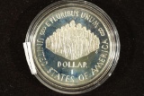 1987-S US CONSTITUTION PROOF SILVER DOLLAR