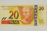 2002 BRAZIL 20 REAIS CRISP UNC
