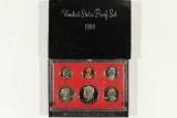 1980 US PROOF SET (WITH BOX)