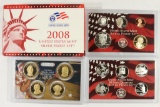 2008 US SILVER PROOF SET (WITH BOX) 14 PIECES