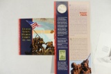 2005 US MARINE CORPS COIN & STAMP SET