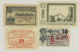 GERMAN NOTGELDS 1920-10 HELLER, 1920-20 HELLER,
