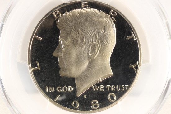 1980-S KENNEDY HALF DOLLAR PCGS PR69 DCAM