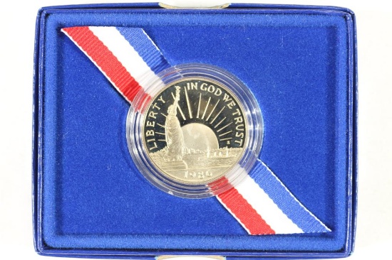 1986-S US LIBERTY HALF DOLLAR PROOF