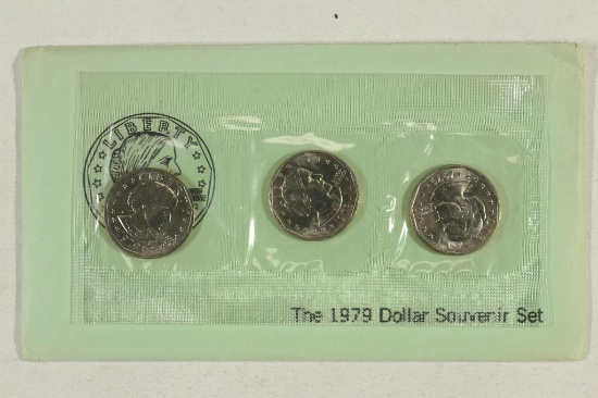 1979 P/D/S SBA DOLLAR SOUVENIR SET