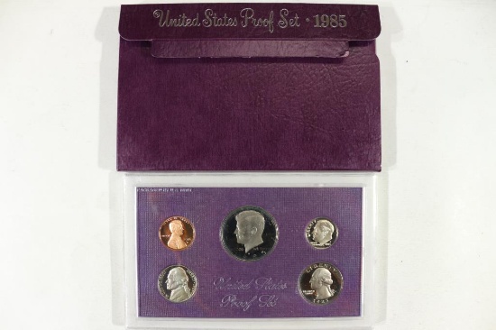 1985 US PROOF SET (WITH BOX)