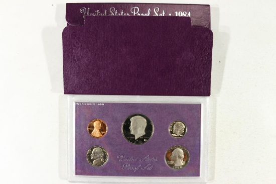 1984 US PROOF SET (WITH BOX)