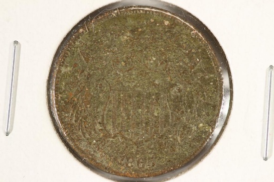 1865 US TWO CENT PIECE