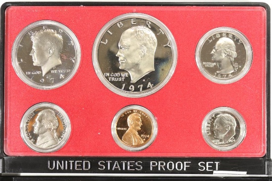 1974 US PROOF SET (WITHOUT BOX)