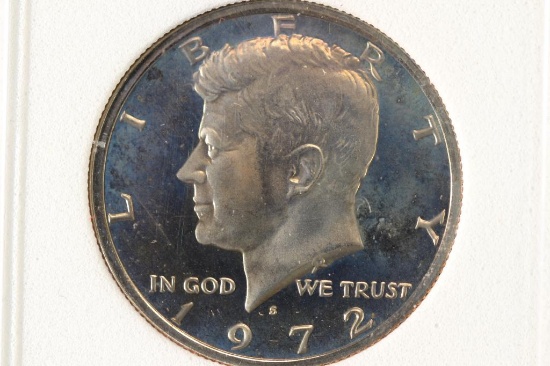 1972-S KENNEDY HALF DOLLAR PROOF DCAM