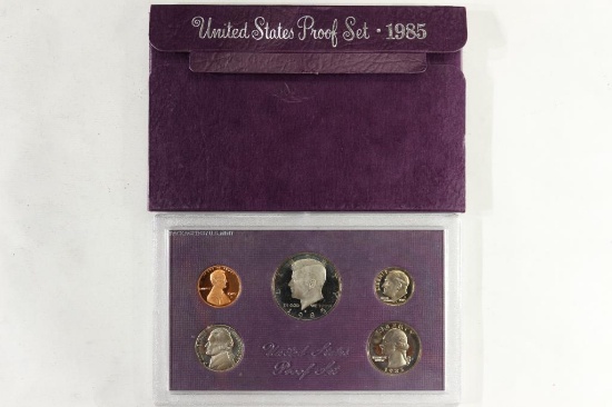 1985 US PROOF SET (WITH BOX)