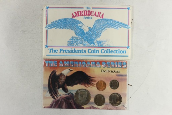 THE AMERICANA SERIES "THE PRESIDENTS" CONTAINS: