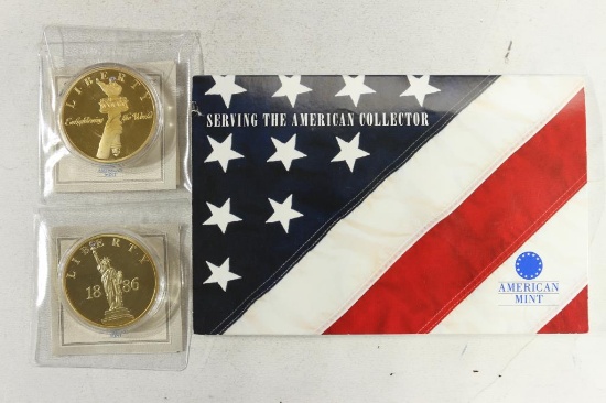 STATUE OF LIBERTY COMMEMORATIVE MEDALS EACH