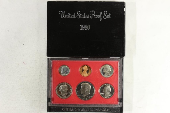1980 US PROOF SET (WITH BOX)