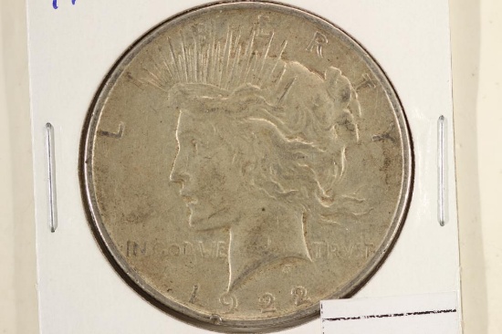 1922-D PEACE SILVER DOLLAR