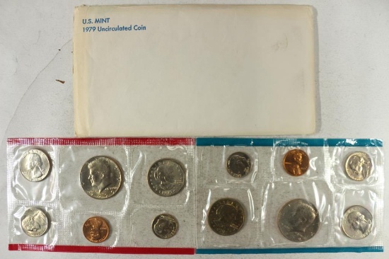 1979 US MINT SET (UNC) P/D (WITH ENVELOPE)