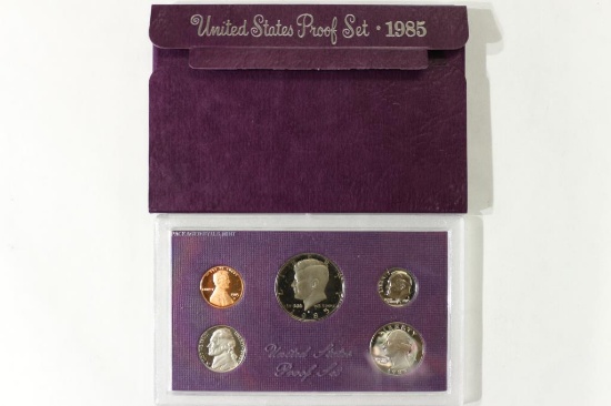 1985 US PROOF SET (WITH BOX)