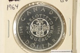 1964 CANADA CHARLOTTETOWN SILVER DOLLAR