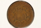 1867 US TWO CENT PIECE