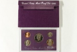 1989 US PROOF SET (WITH BOX)