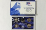 2006 US 50 STATE QUARTERS PROOF SET WITH BOX