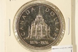 1976 CANADA SILVER DOLLAR BRILLIANT UNC