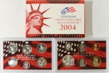 2004 US SILVER PROOF SET (WITH BOX)