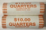 2-$10 ROLLS OF 2008-D NEW MEXICO QUARTERS BU
