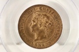 1896 CANADA LARGE CENT PCGS MS63RB