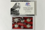 2006 SILVER US 50 STATE QUARTERS PROOF SET WITHBOX