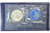 1974-S  IKE SILVER DOLLAR UNCIRCULATED (BLUE PACK)